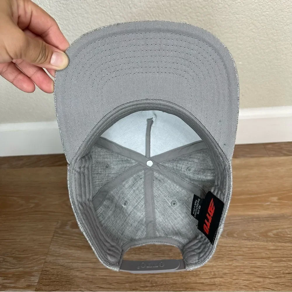 OTTO Harrah's Harveys Lake Tahoe Wool Blend Gray Snapback Hat